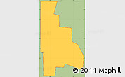 Savanna Style Simple Map of ZIP code 88213