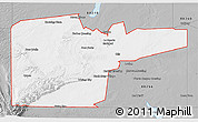Gray 3D Map of ZIP code 88220