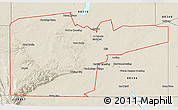 Shaded Relief 3D Map of ZIP code 88220