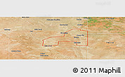 Satellite Panoramic Map of ZIP code 88231