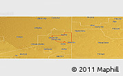 Physical Panoramic Map of ZIP code 88242