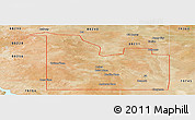 Satellite Panoramic Map of ZIP code 88252