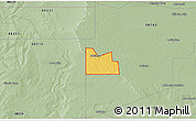 Savanna Style 3D Map of ZIP code 88264