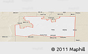 Classic Style Panoramic Map of ZIP code 88267
