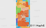 Political Shades Map of ZIP codes starting with 883