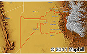Physical 3D Map of ZIP code 88310