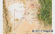 Satellite Map of ZIP code 88310