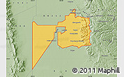 Savanna Style Map of ZIP code 88310