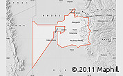 Silver Style Map of ZIP code 88310