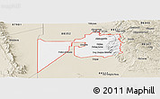 Classic Style Panoramic Map of ZIP code 88310
