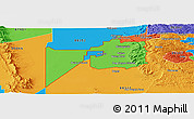 Political Panoramic Map of ZIP code 88310