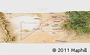 Satellite Panoramic Map of ZIP code 88310