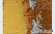 Physical Map of ZIP code 88314