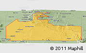 Savanna Style Panoramic Map of ZIP code 88317