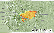 Savanna Style 3D Map of ZIP code 88339