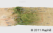 Satellite Panoramic Map of ZIP code 88340