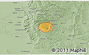 Savanna Style 3D Map of ZIP code 88347