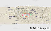 Classic Style Panoramic Map of ZIP code 88347