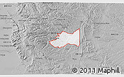 Gray 3D Map of ZIP code 88354