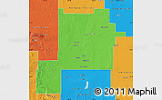 Political Map of Chaves County