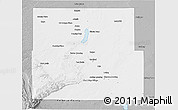 Gray 3D Map of Eddy County