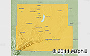 Savanna Style 3D Map of Eddy County