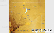 Physical Map of Eddy County