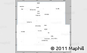Gray Simple Map of Eddy County, single color outside