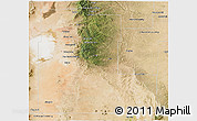 Satellite 3D Map of Otero County