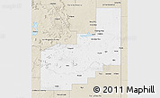 Classic Style 3D Map of Quay County