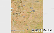 Satellite 3D Map of Quay County