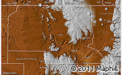 Physical Map of Rio Arriba County
