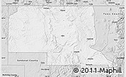 Silver Style Map of Rio Arriba County