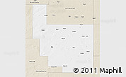 Classic Style 3D Map of Roosevelt County