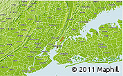 Physical 3D Map of ZIP code 00083