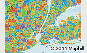 Political Map of ZIP code 00083