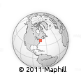 Outline Map of ZIP Code 00083