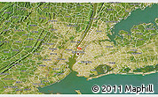 Satellite 3D Map of ZIP code 10001