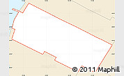 Classic Style Simple Map of ZIP code 10001