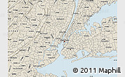 Classic Style Map of ZIP code 10011
