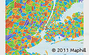 Political Map of ZIP code 10011