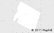 Silver Style Simple Map of ZIP code 10012