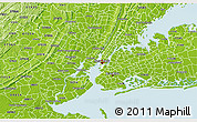 Physical 3D Map of ZIP code 10013