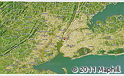 Satellite 3D Map of ZIP code 10013