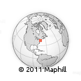 Outline Map of ZIP Code 10013