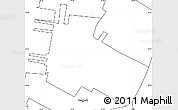 Blank Simple Map of ZIP code 10013