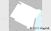 Gray Simple Map of ZIP code 10016