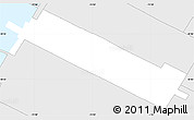 Silver Style Simple Map of ZIP code 10018