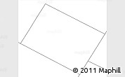 Blank Simple Map of ZIP code 10020, no labels