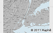 Gray Map of ZIP code 10021